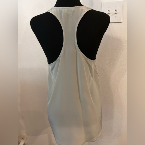 Acrobat Grey Silk‎ Racerback Tank Top Size S - Picture 3 of 11